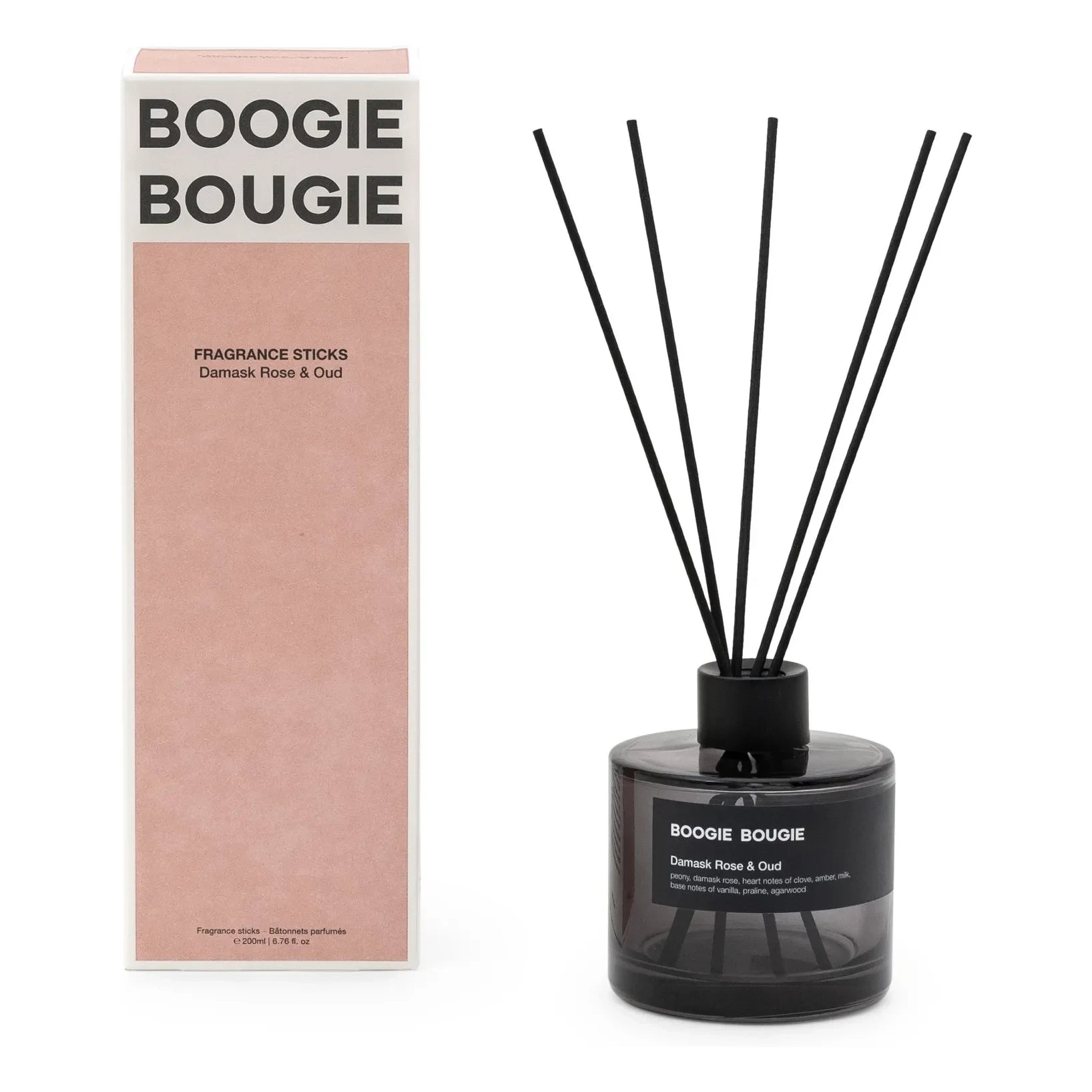 Boogie Bougie - Difusor de Rosa de Damasco y Oud