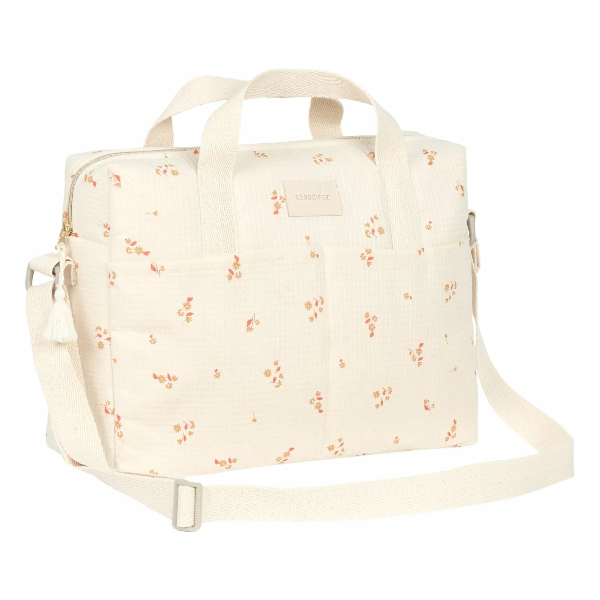 Nobodinoz - Bolso de maternidad impermeable Gala Opera lily | Crudo