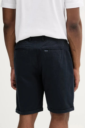 Bermudas Chino Barbour de Sarga Lavada