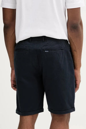Bermudas Chino Barbour de Sarga Lavada