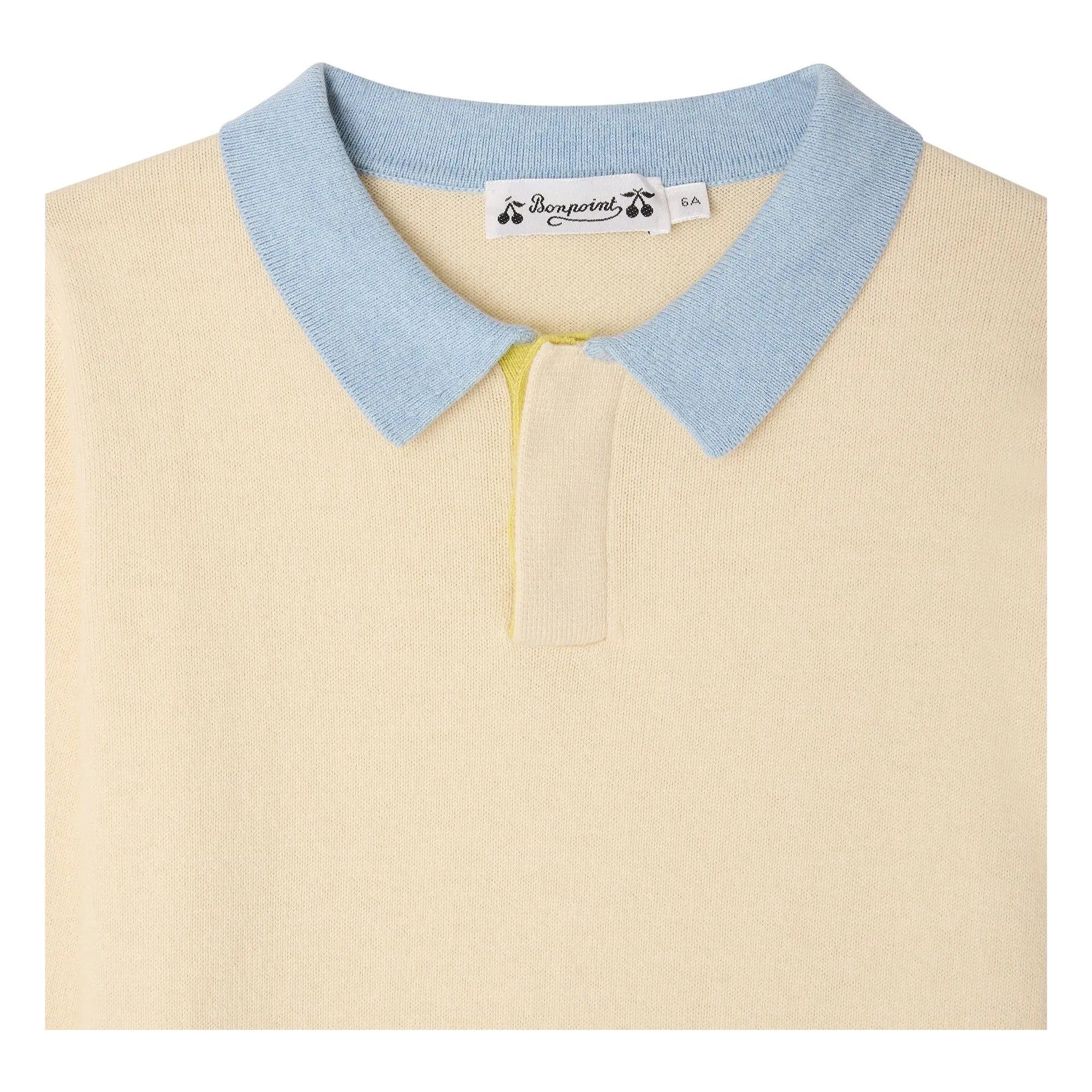 Bonpoint - Polo de algodón orgánico Mae | Crudo