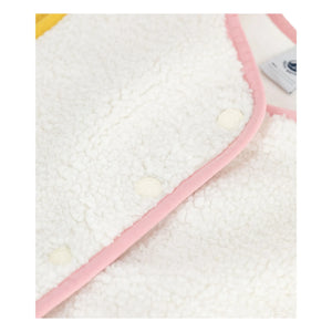 Petit Bateau - Chaleco Sherpa Sin Mangas | Crudo