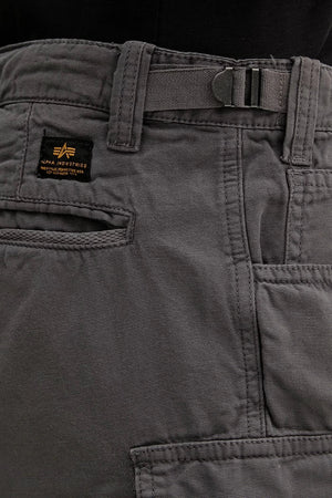 Pantalones cortos cargo Alpha Industries para hombre de lona de algodón
