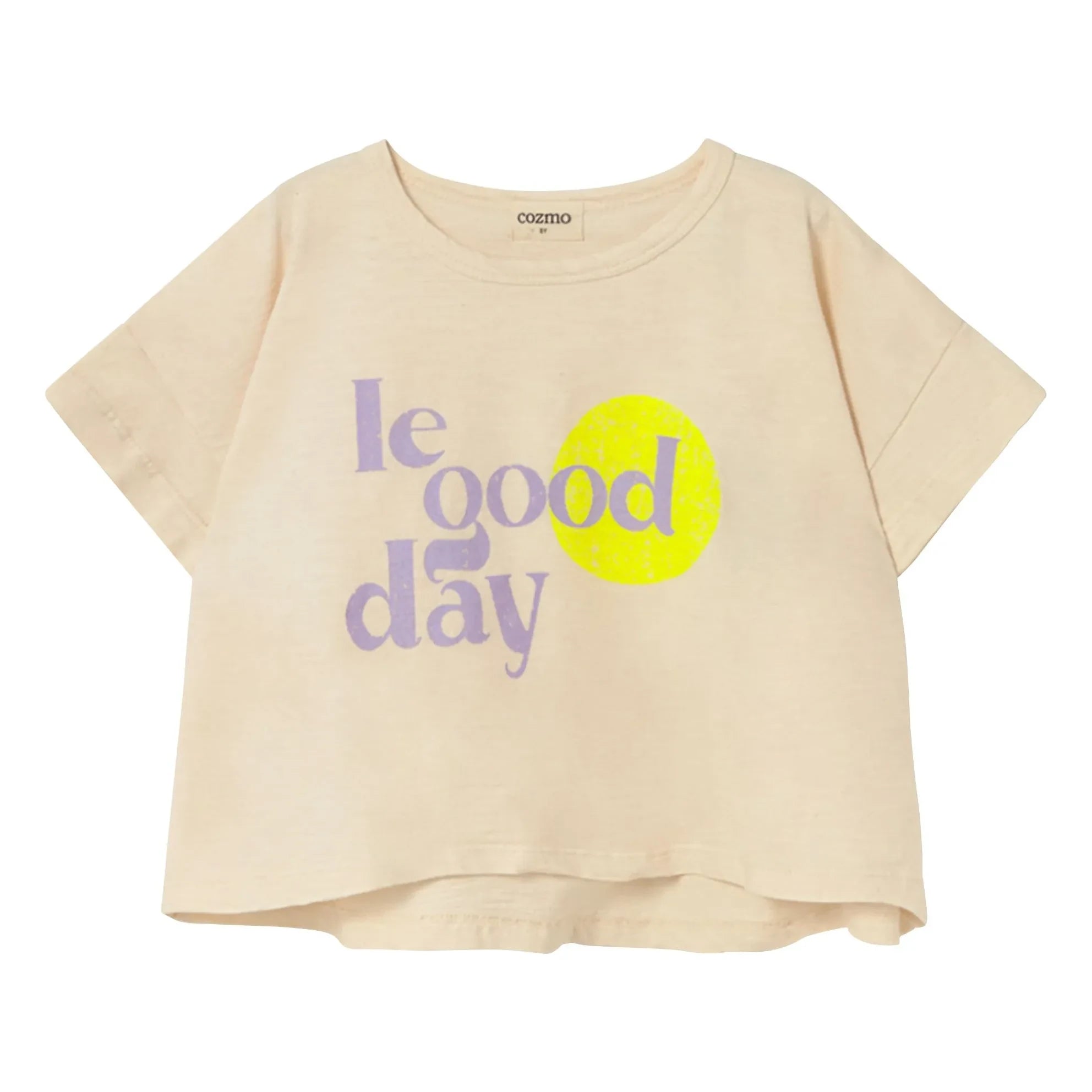 Cozmo - Camiseta Aura Le Good Day | Marfil