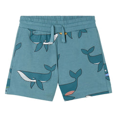 Stella McCartney Kids - Ballenas Cortas | Turquesa