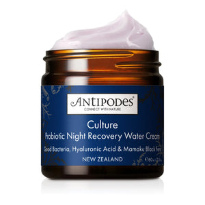 Antipodes - Culture Crema de Noche Reparadora Probiótica con Agua - 60 ml