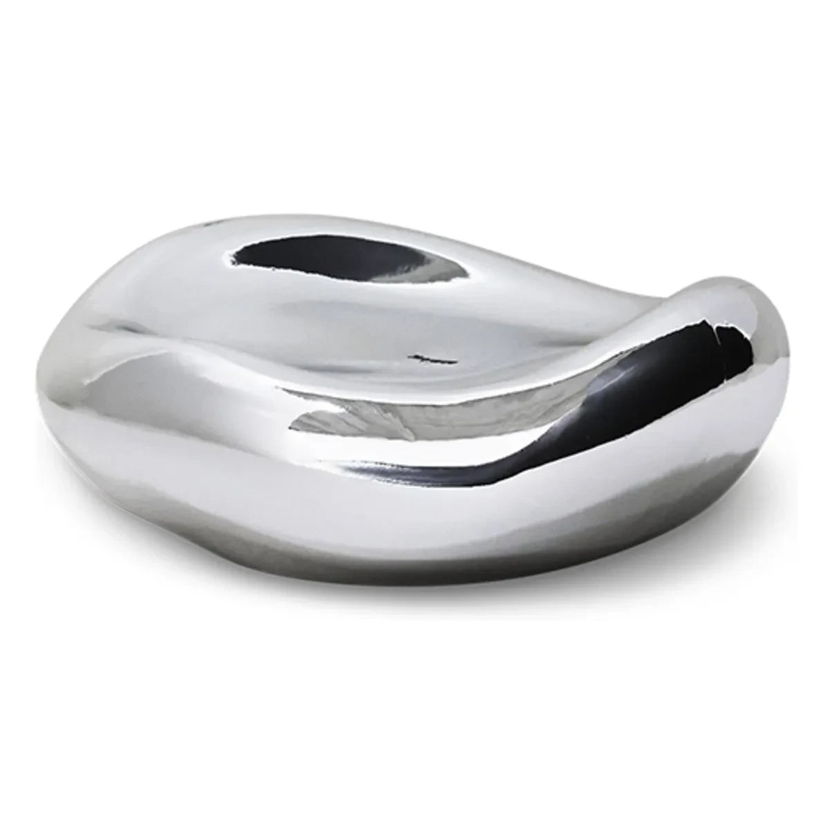 HKliving - Contenedor Gleam | Cromo