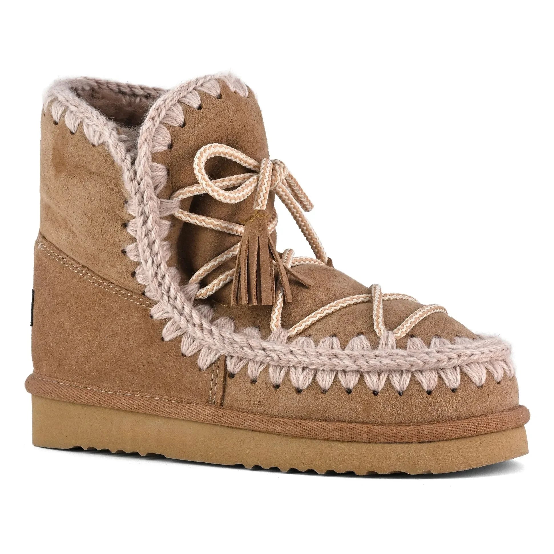 Mou - Botas Esquimales 18 Laces Scoubidoo | Rosa