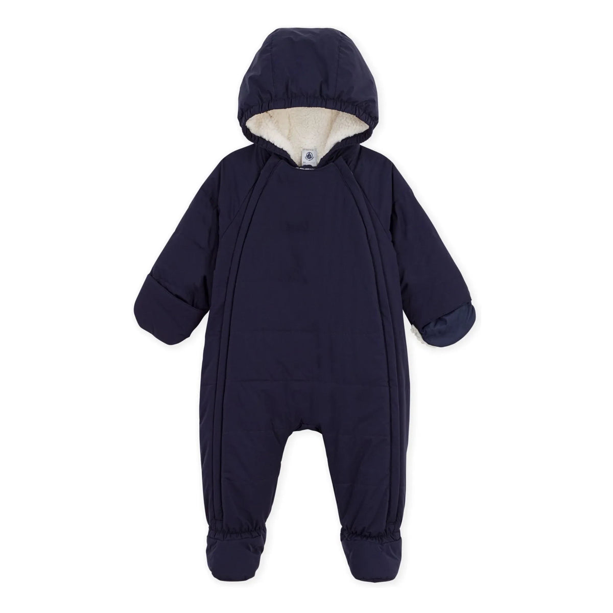 Petit Bateau - Sherpa forrada de piloto | Azul marino