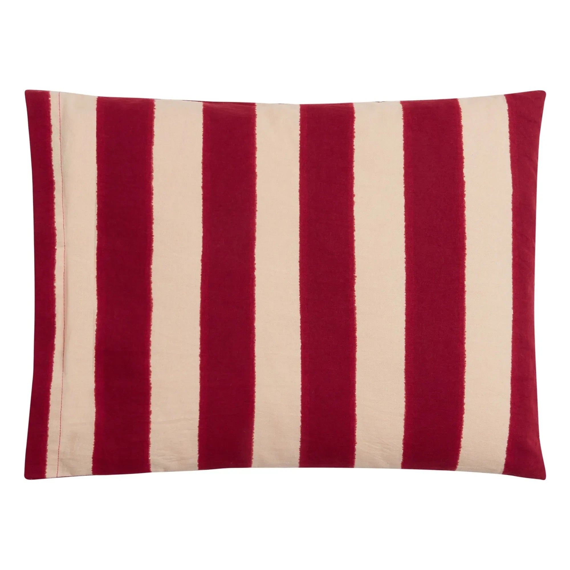 Lisa Corti - Funda de almohada a rayas Nizam | Verde