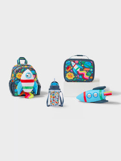 Smiggle - Set de mochila de 4 piezas para preescolar y guardería Little Journeys