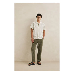 Rhythm - Camisa de manga corta a rayas para vacaciones | Crema