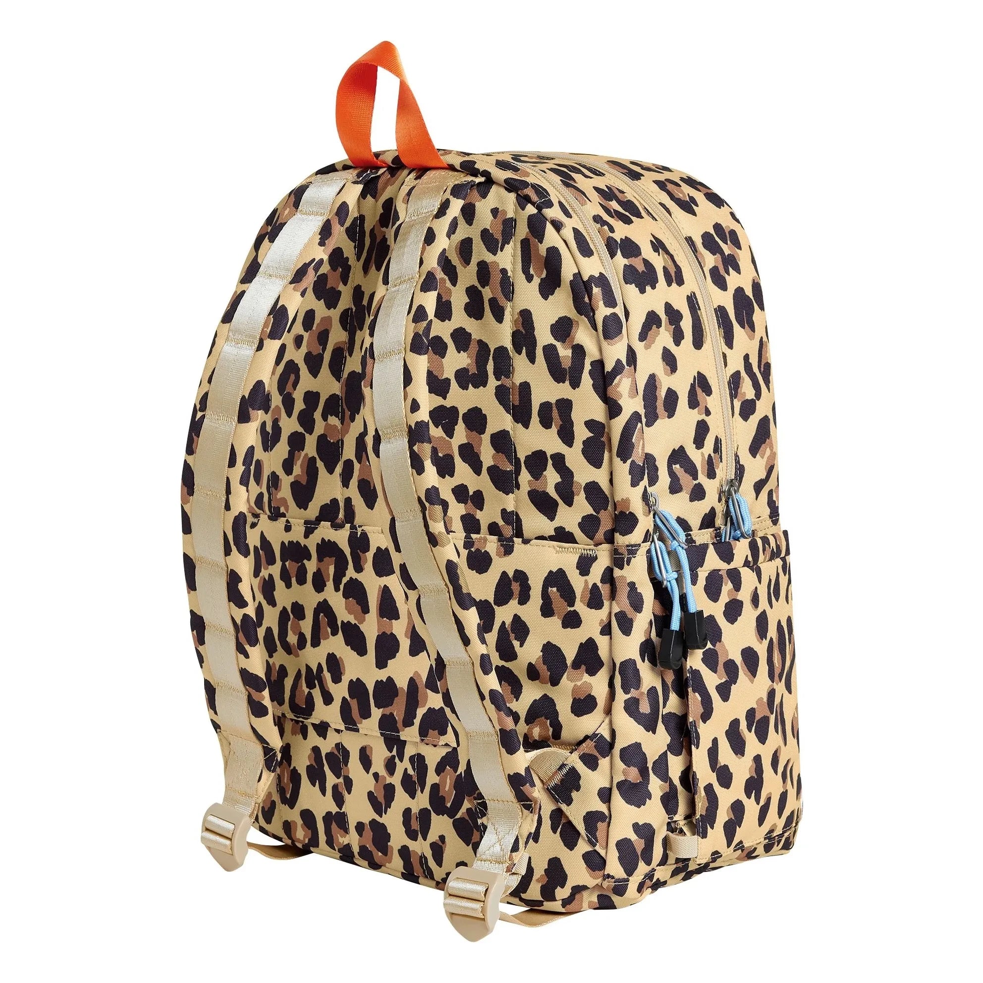 State Bags - Mochila Kane Leopardo de Doble Bolsillo | Beige