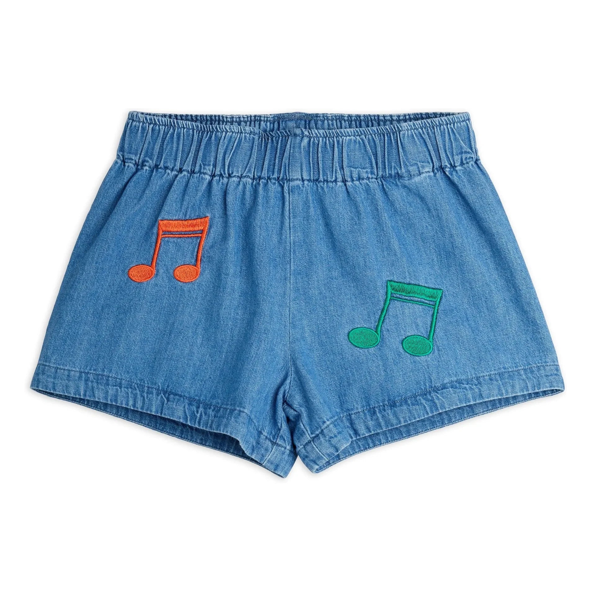Mini Rodini - Notas cortas Denim | Azul
