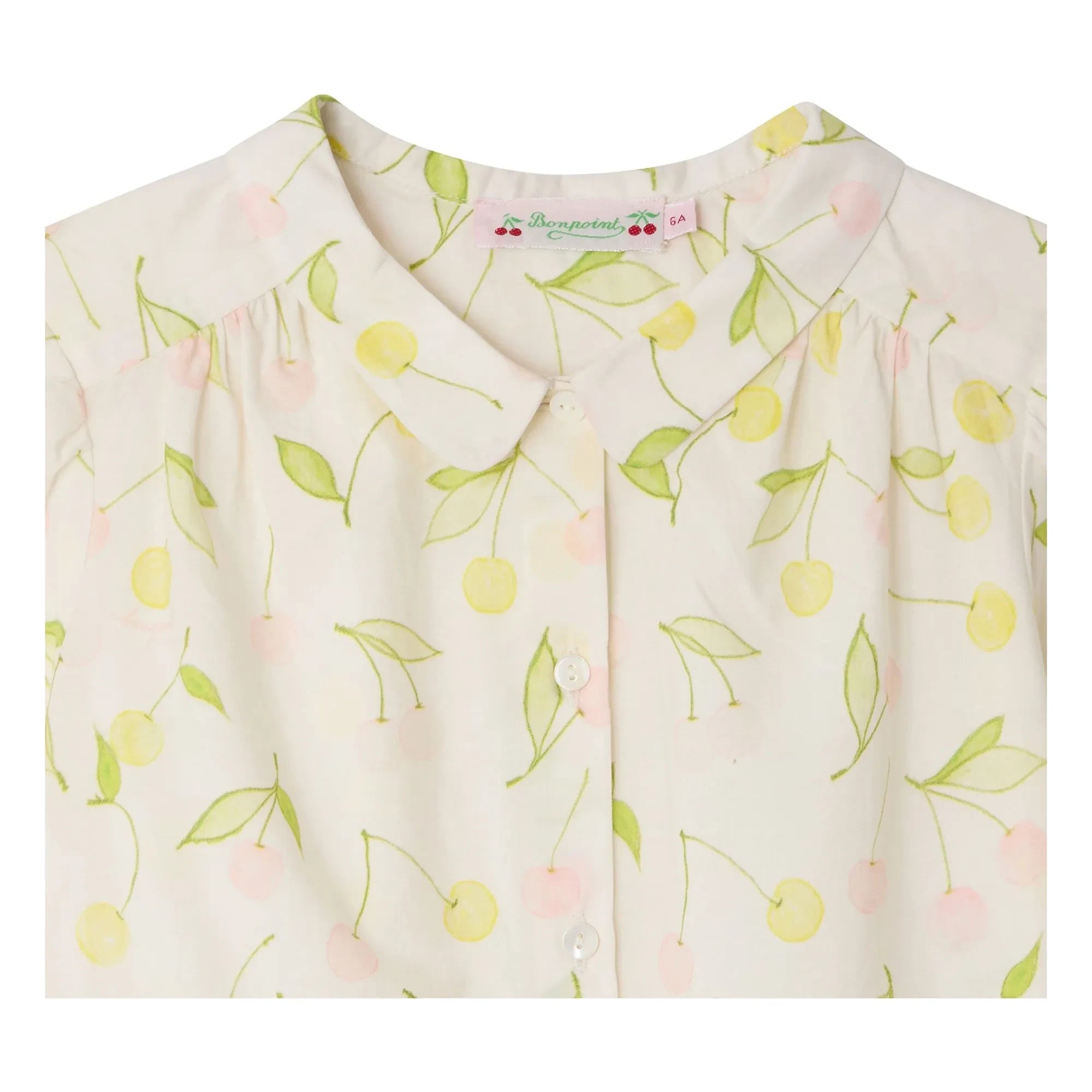 Bonpoint - Camisa de popelín de algodón orgánico Adele | Crudo