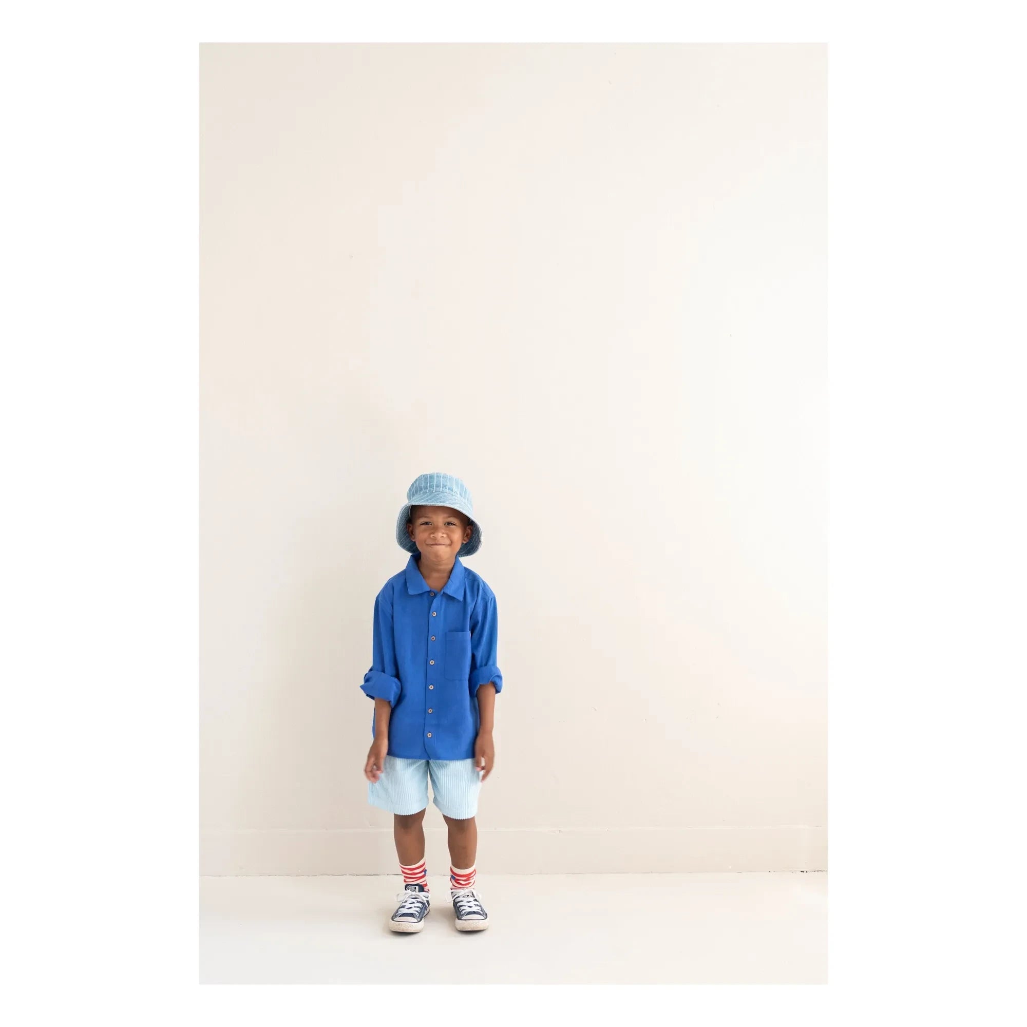 Jenest - Camisa de lino Lef | Cobalto