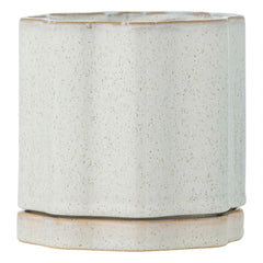 Bloomingville - Maceta de gres Argyle | Gris