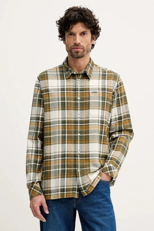 Camisa de algodón Barbour Malham