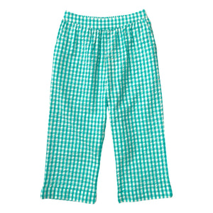 Sunchild - Pantalón Bisbee Vichy | Turquesa