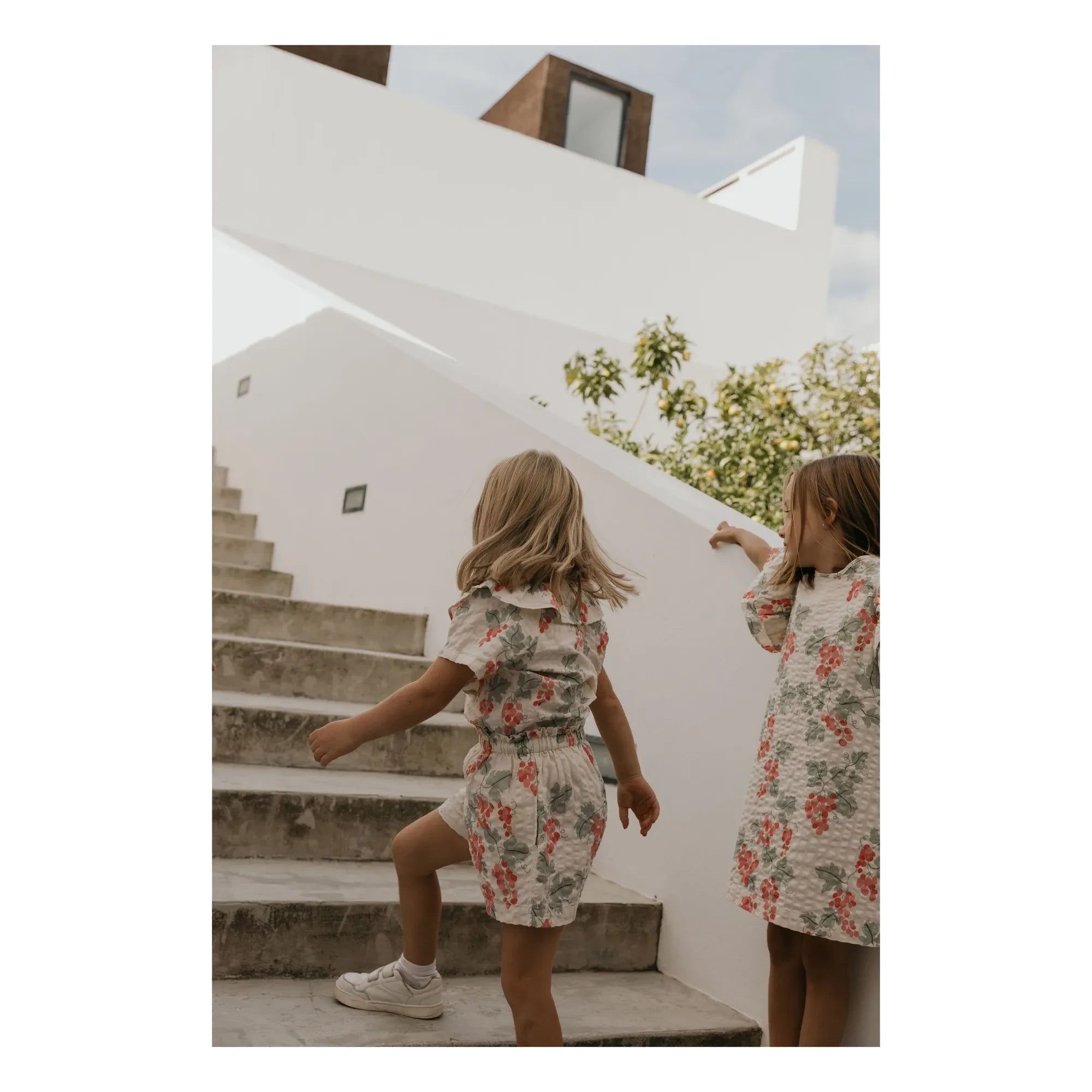 garbo&friends - Vestido Raisin Volant en relieve | Crudo