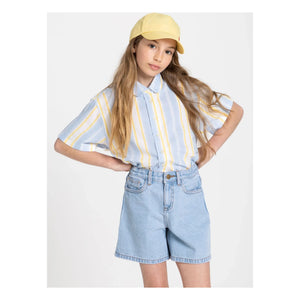 Smallable Kid - Camisa a rayas Sawyer | Azul claro