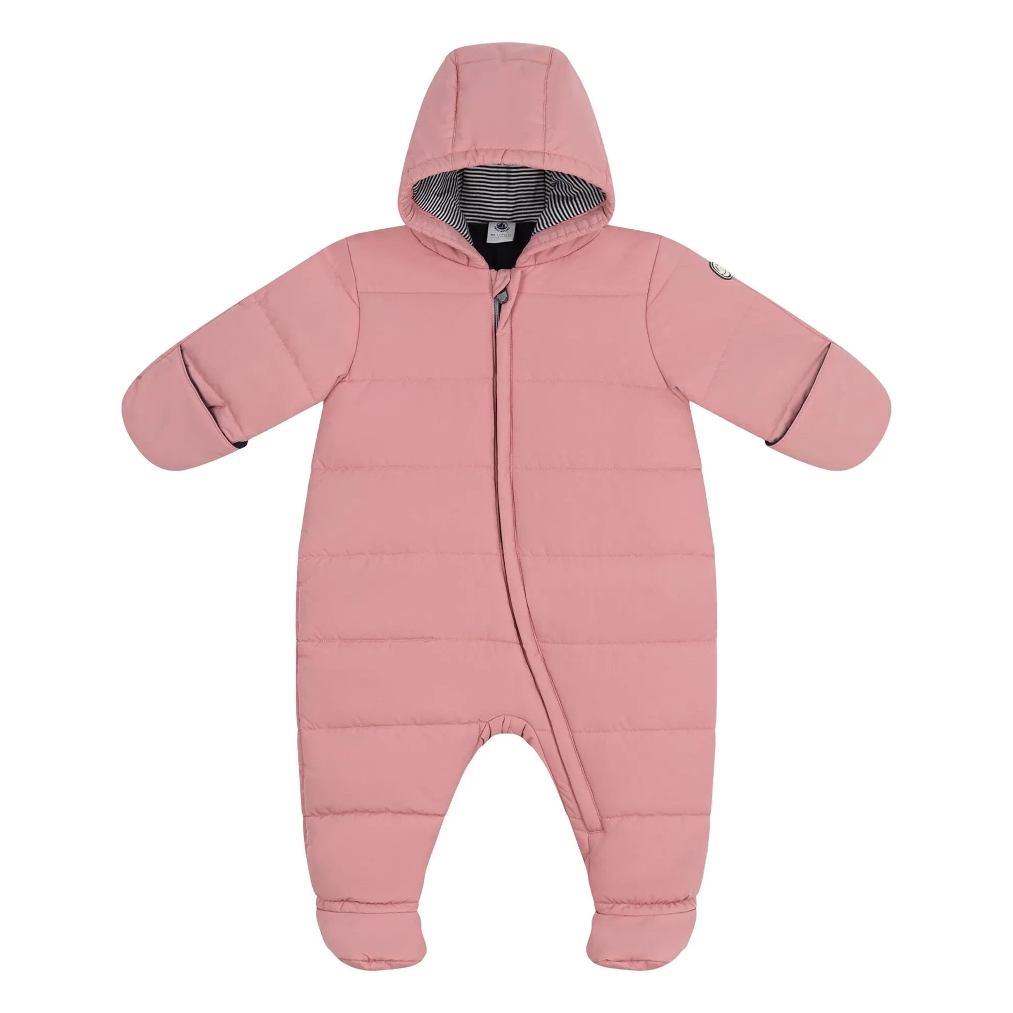 Petit Bateau - Chaleco Acolchado de Fibras Recicladas | Rosa