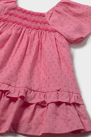 Vestido de algodón para niña Mayoral