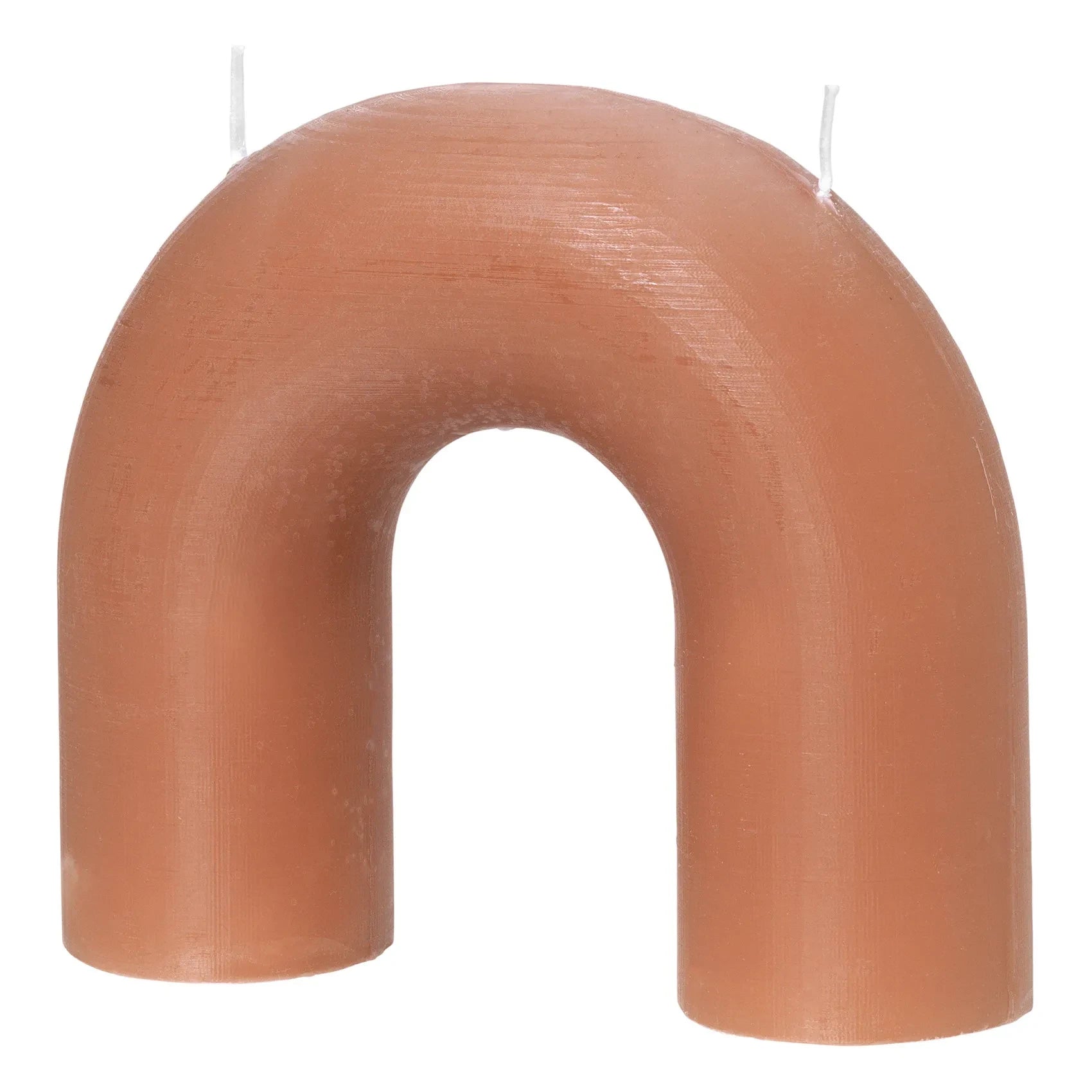 Broste Copenhagen - Vela decorativa curva | Ámbar