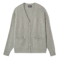 Bompard - Chaleco de cachemir oversize | Gris plata