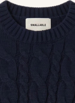 Smallable Woman - Marguerite Suéter de Lana | Azul Negro