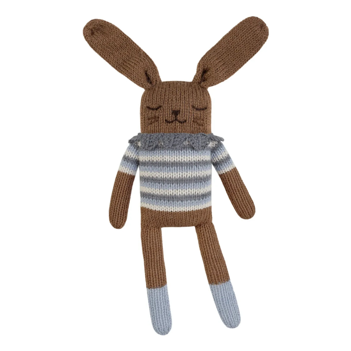 Main Sauvage - Peluche vintage de conejo | Azul