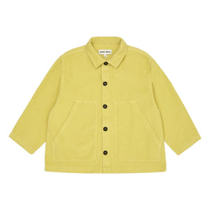 Main Story - Sobrecamisa de pana de algodón orgánico | Amarillo