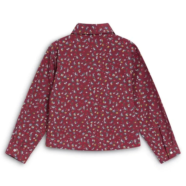 La nueva sociedad - Camisa Bordeaux Bloom