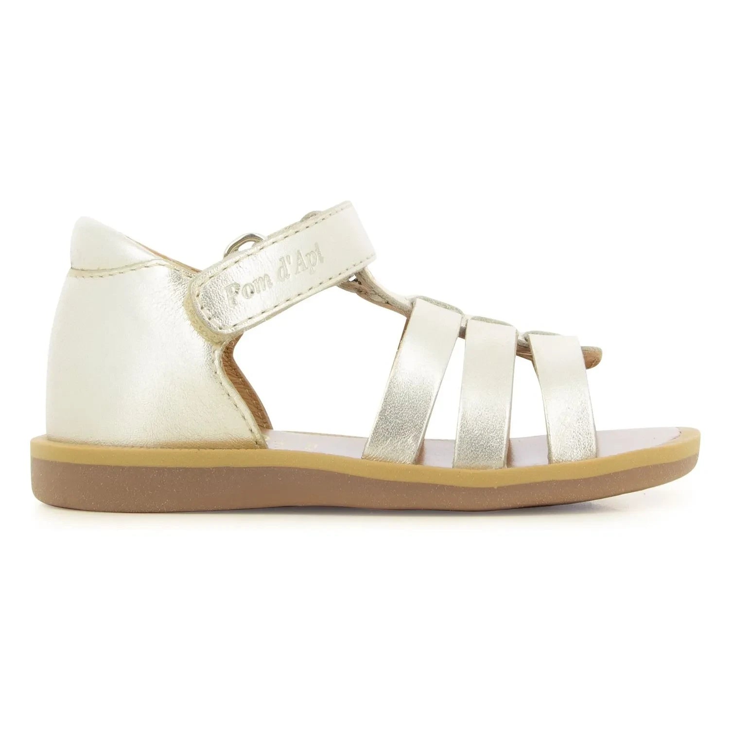 Pom d'Api - Sandalia Poppy Strap | Oro