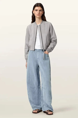 AllSaints vaquero de mujer de corte barrel JETT