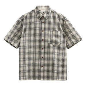 Anerkjendt - Camisa a cuadros Akotto | Gris