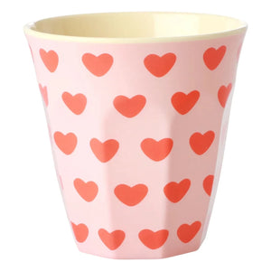 Rice - Vaso Térmico de Corazón | Rosa Pálido