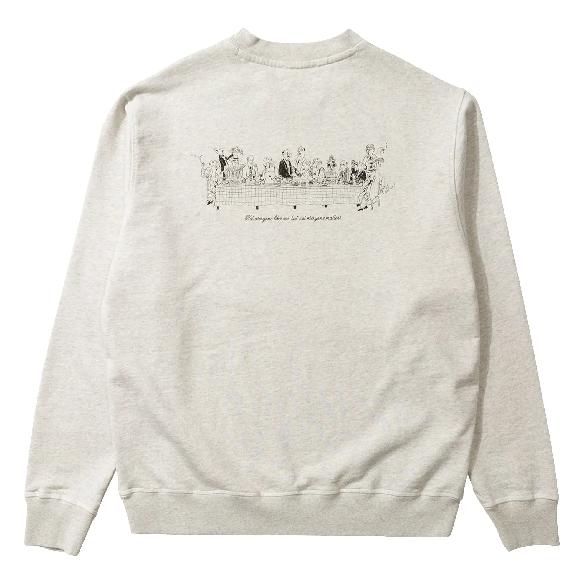 Edmmond Studios - Sudadera de cuello redondo de algodón | Crema