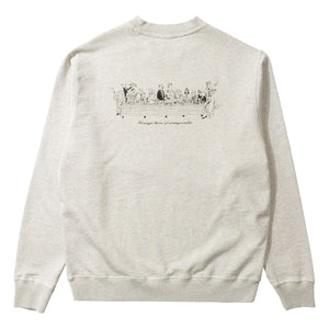 Edmmond Studios - Sudadera de cuello redondo de algodón | Crema