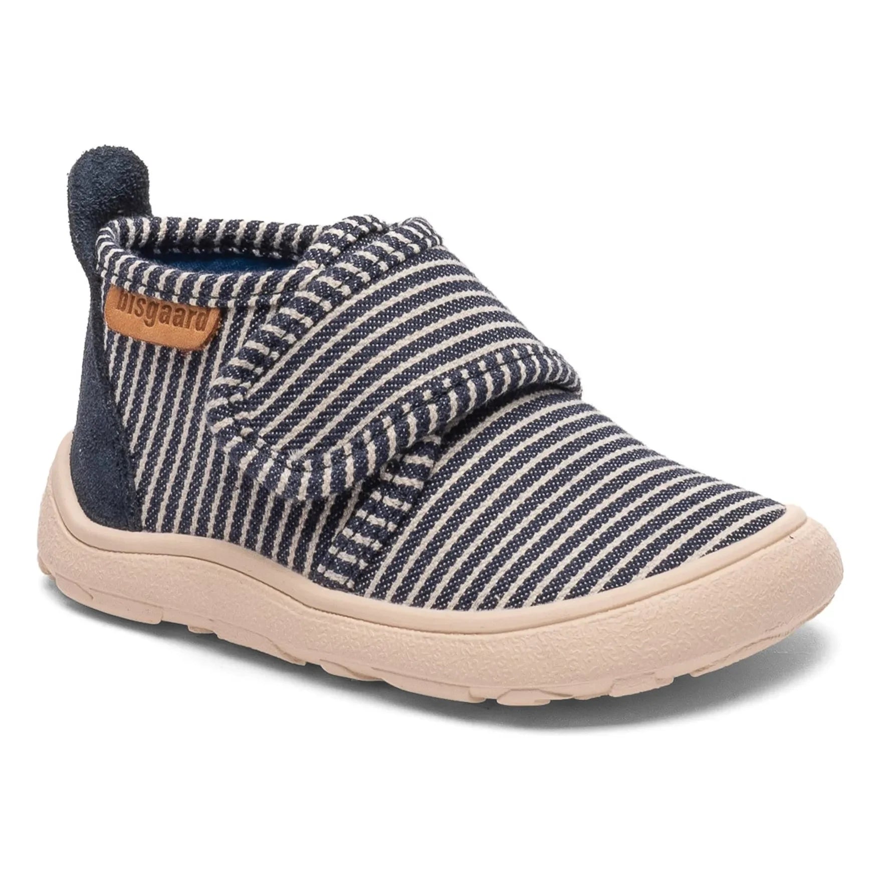bisgaard - Zapatillas antiarañazos a rayas | Azul marino
