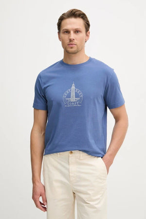 Camiseta de algodón para hombre Gant