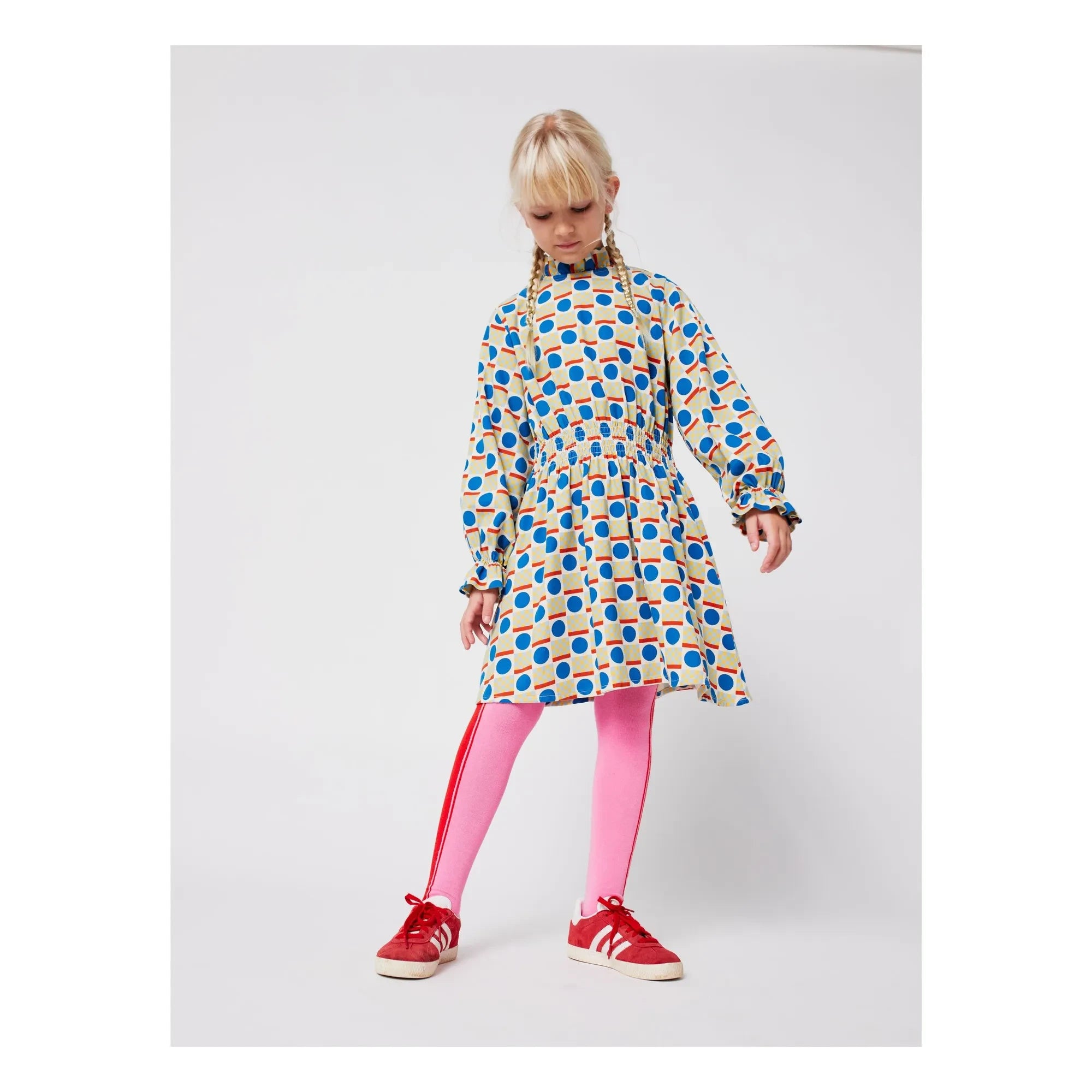 Bobo Choses - Vestido geométrico | Crudo