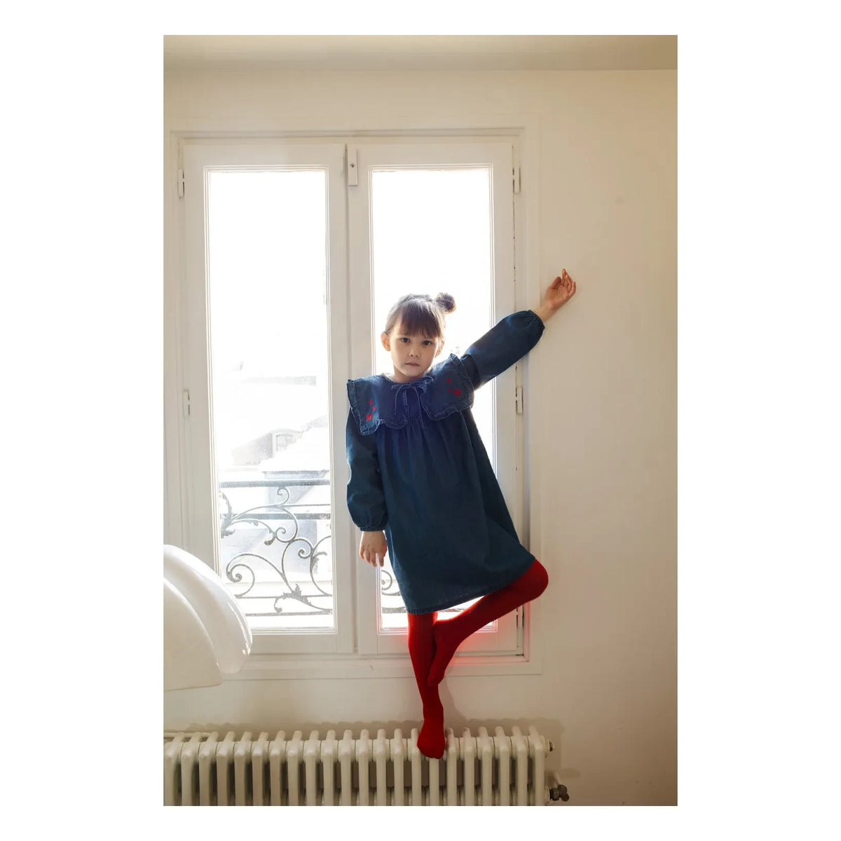 Louis Louise - Vestido Celicia Chambray | Azul