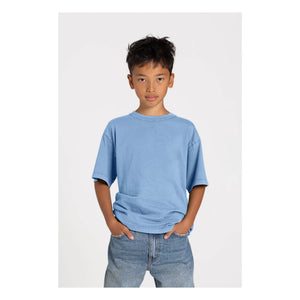 Smallable Kid - Camiseta de algodón orgánico Nils | Gris azulado