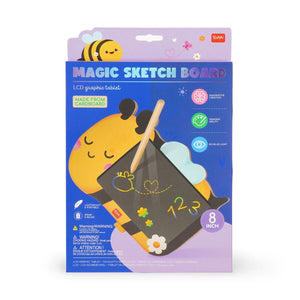 Legami - Tabla Portátil de Dibujo LCD Temática de Abeja - Tabla Mágica de Dibujo