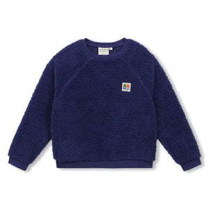 Arsène et Les Pipelettes - Sherpa Tarzı Sweatshirt | Lacivert