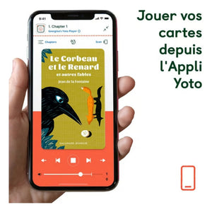 Yoto Player - Tarjetas Cuentos de La Fontaine - Pack de 3