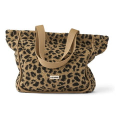 Liewood - Bolso tote Sherpa Reed Leopardo Fibra Reciclada | Beige