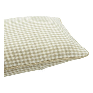 Haomy - Funda de almohada Piana | Crema