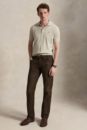 Suelto de Algodón de Manga Corta para Hombre Polo Ralph Lauren